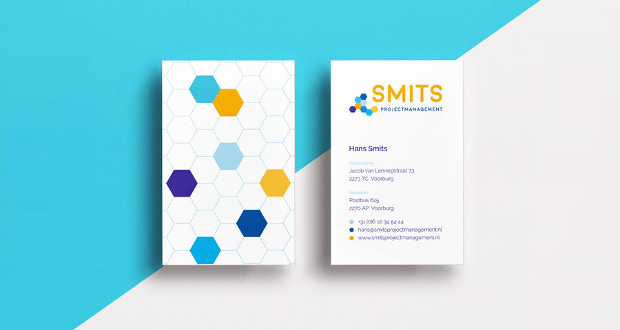 Logo en visitekaartje Smits Projectmanagement